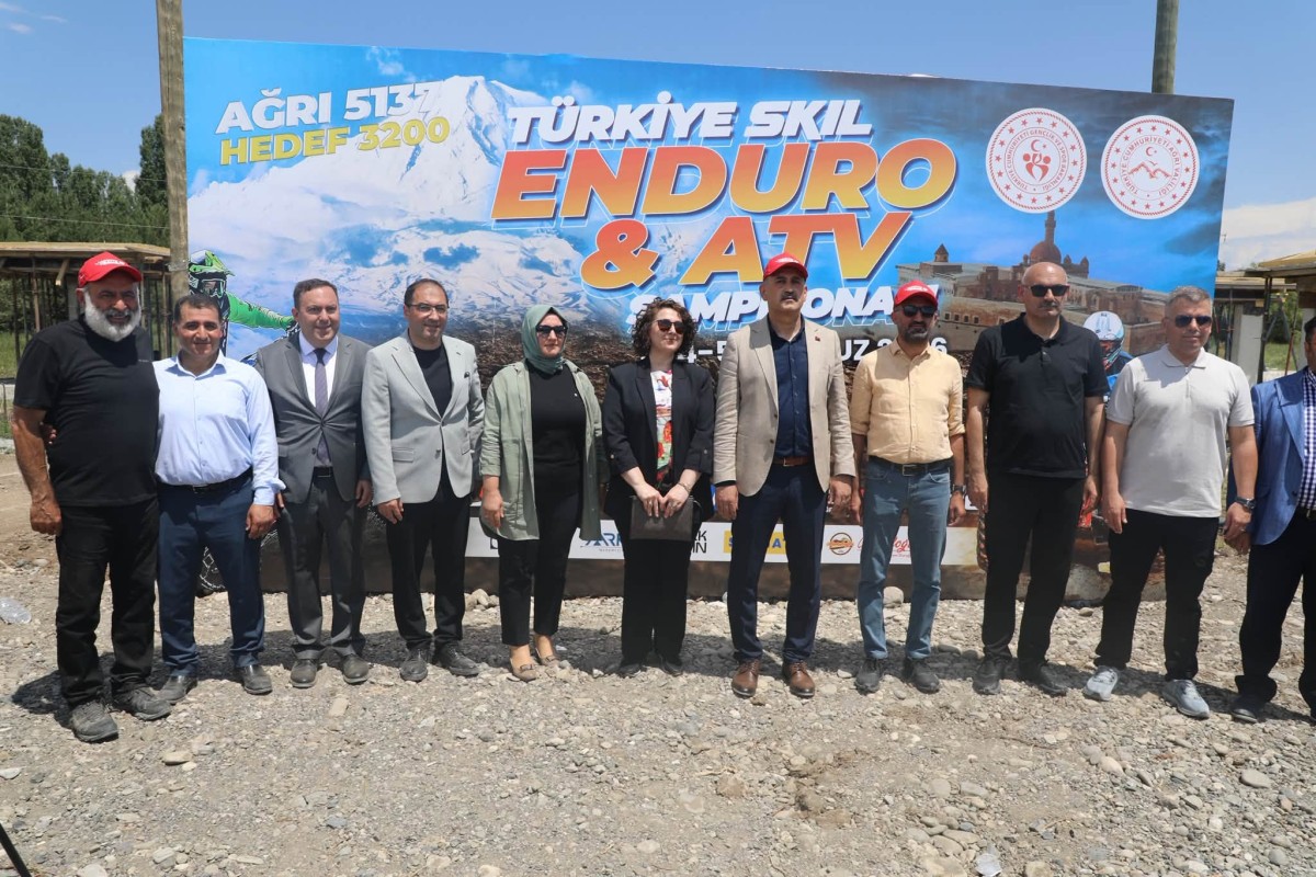 Ağrı, Enduro Şampiyonasıyla Türkiye'ye Örnek Oldu